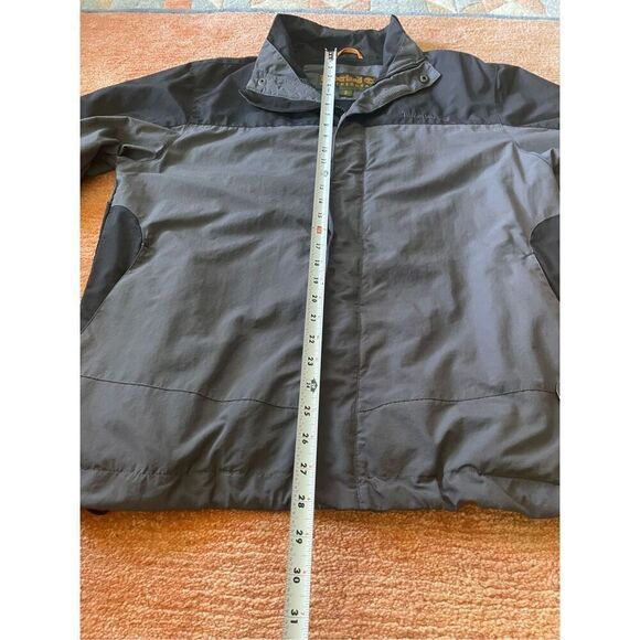 Timberland Waterproof Men's Black/Grey Zipper Mesh lining Utility Jacket S - Picture 5 of 9